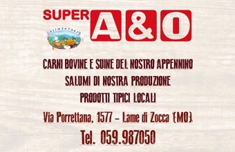 Super A&O - Carni bovine e suine, salumi e prodotti tipici locali a Zocca. Pro Loco Zocchese prolocozocca.it 
