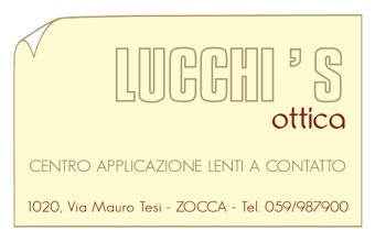 Lucchi's Ottica - Ottica e centro applicazione lenti a contatto a Zocca. Pro Loco Zocchese prolocozocca.it 