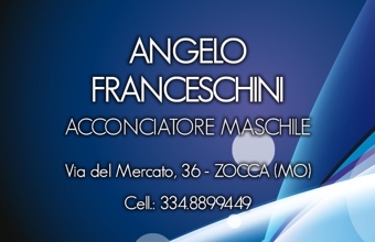 Angelo Franceschini - Acconciatore maschile a Zocca. Pro Loco Zocchese prolocozocca.it 
