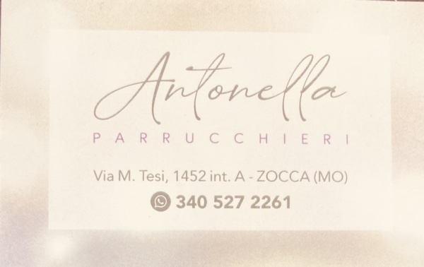 Antonella parrucchieri - Parrucchieri donna e uomo Pro Loco Zocchese prolocozocca.it 
