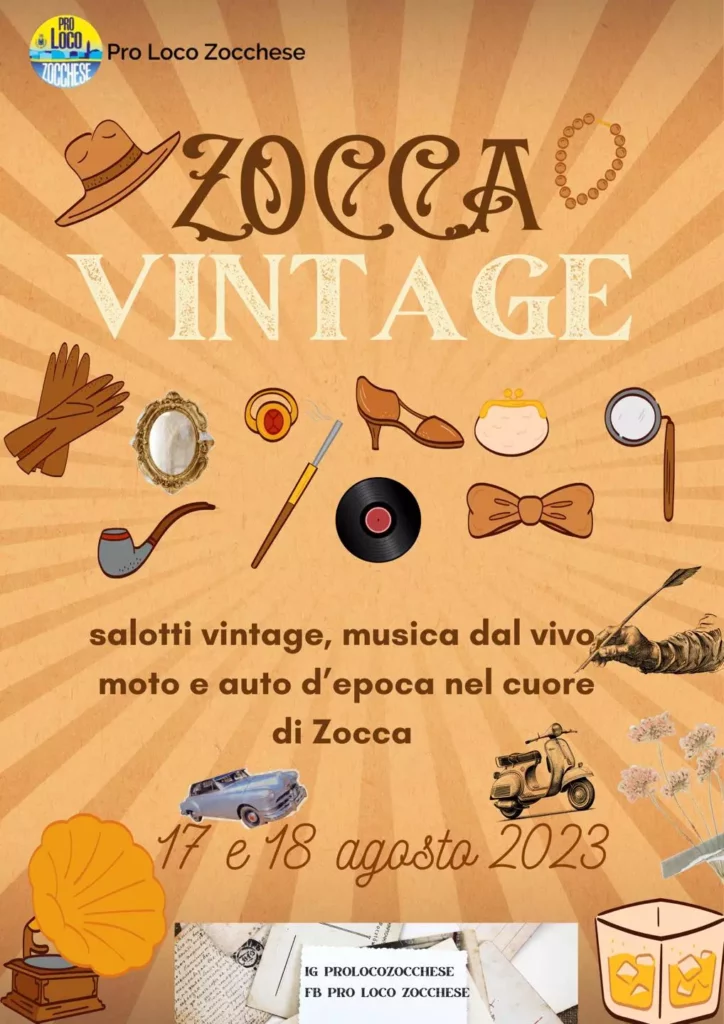 Zocca Vintage Pro Loco Zocchese prolocozocca.it